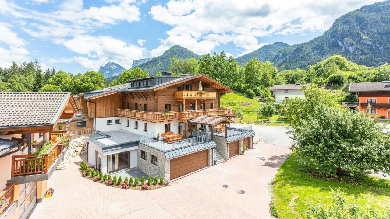 Ferienwohnung Ochsenhorn In Lofer 100 M² / 4-8 P. エクステリア 写真